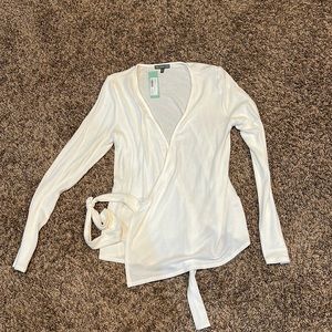 Brixon ivy wrap sweater